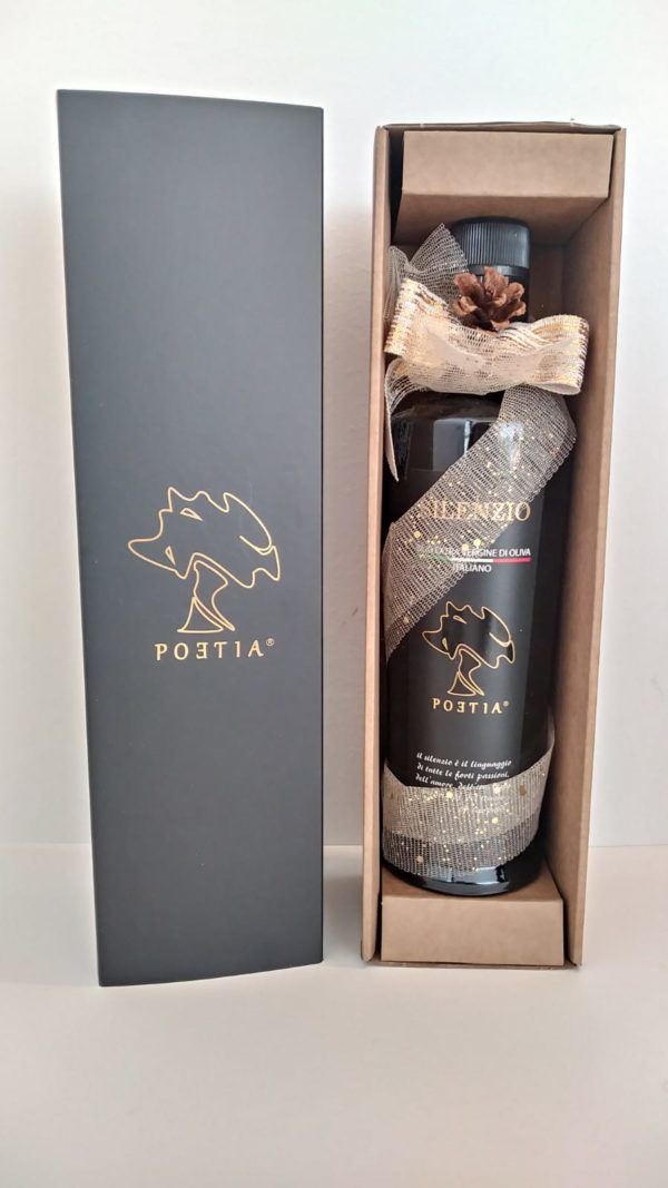 Extra virgin olive oil - 500 ml Christmas gift bottle