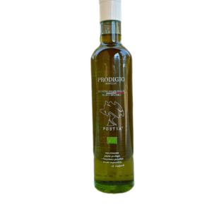 Bottiglia olio extravergine di oliva, biologico, estratto a freddo - PRODIGIO - ml 500 nuovo raccolto 2026